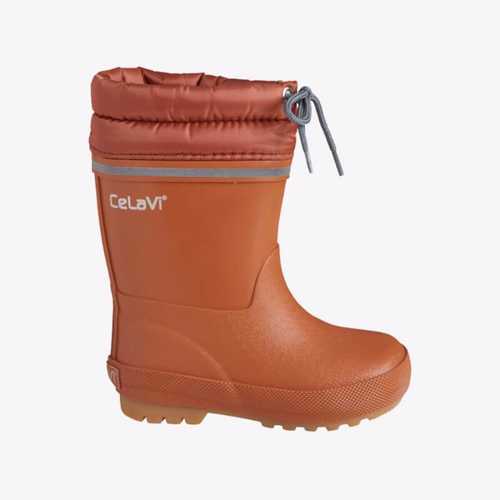 CeLaVi - Thermal Wellies w. Lining - Amber Brown - Str. 28