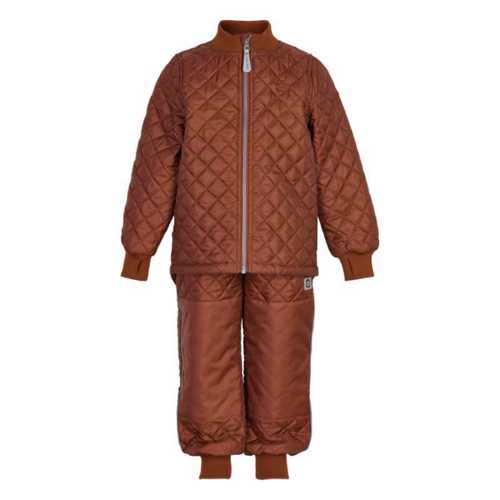 Mikk-Line - Mikk-Line Basic Thermo set - Ginger Bread - Str. 122