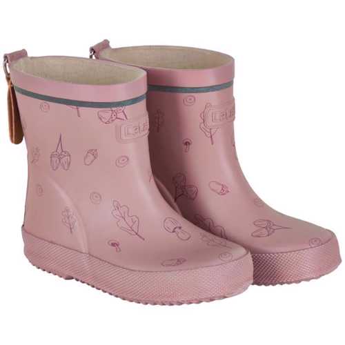 CeLaVi - CeLaVi Kort Gummistøvle AOP - Misty Rose - Str. 25