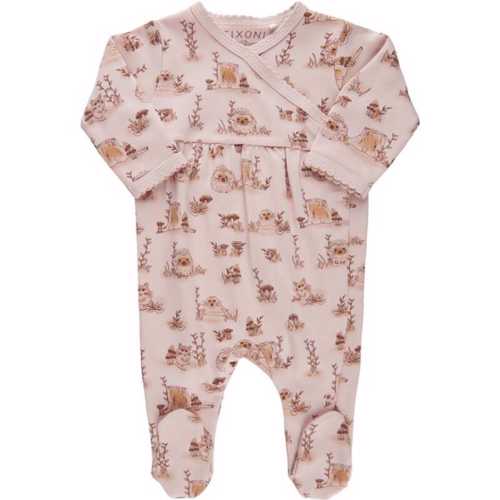 Fixoni -  Heldragt Romper LS - Soft Rose - 80