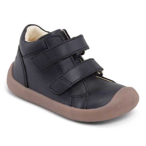 Bundgaard - Begyndersko The Walk Velcro - Black WS - Str. 21
