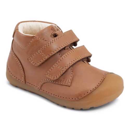 Bundgaard - Begyndersko Petit Velcro - Caramel - Str. 23