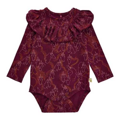 Soft Gallery - SGBice Magicorn LS Body Gots - Tawny Port - 68/6 mdr.