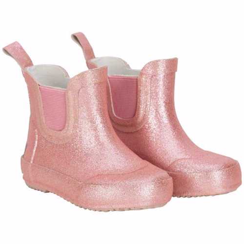 CeLaVi - Kort Gummistøvle - Misty Rose Glimmer - Str. 26