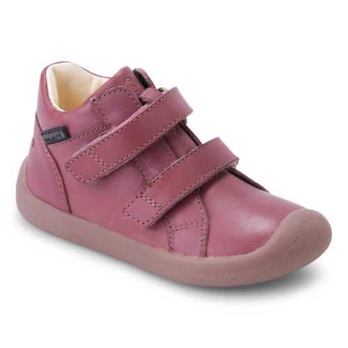 Bundgaard - Begyndersko The Walk Velcro Tex - Dark Rose WS - Str. 26