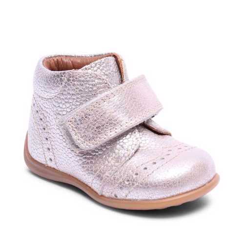 Bisgaard - Begyndersko Prewalker Velcro - Silver - Str. 22