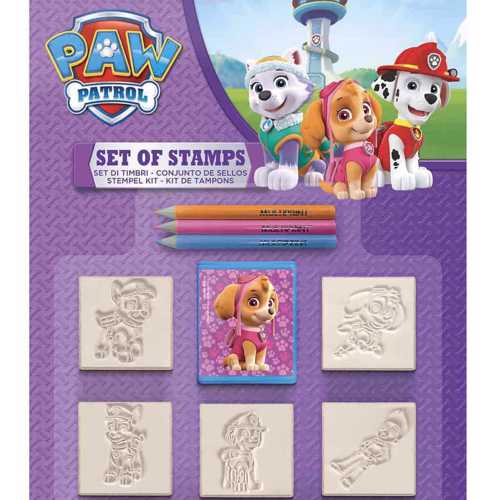 5 Stempler Paw Patrol Pige